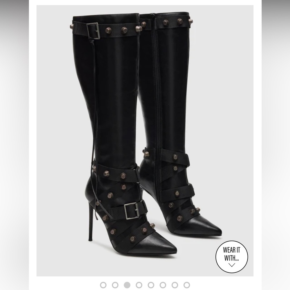 Steve Madden black boot